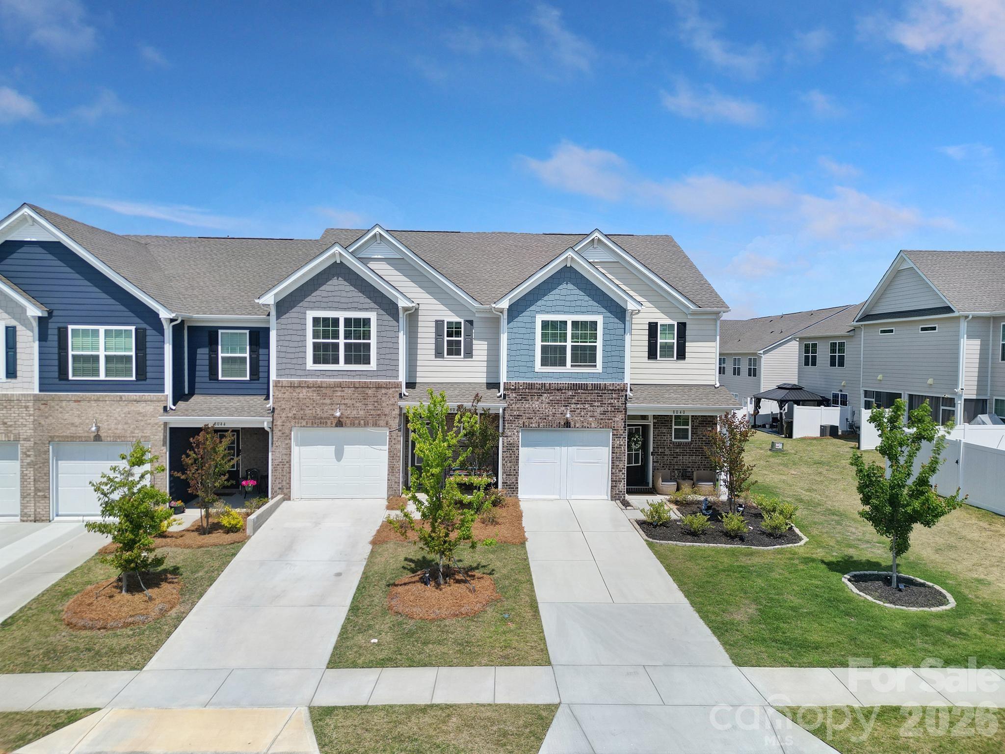 8042 Scarlet Maple Lane Fort Mill, SC 29708 - Photo 31 of 37 a front view of a house with a yard