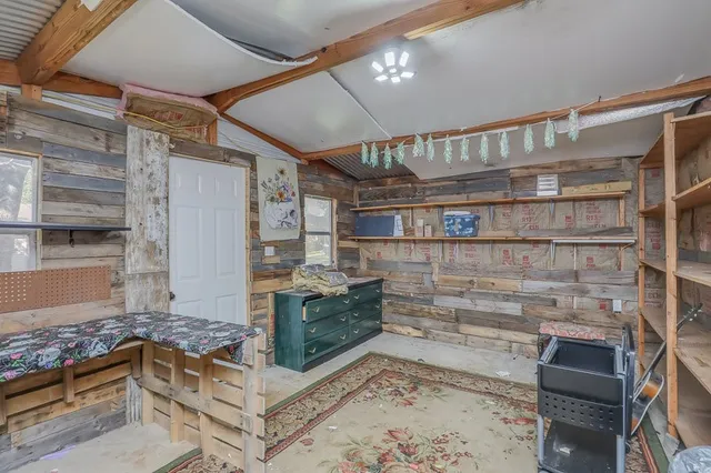 a view of storage and utility room