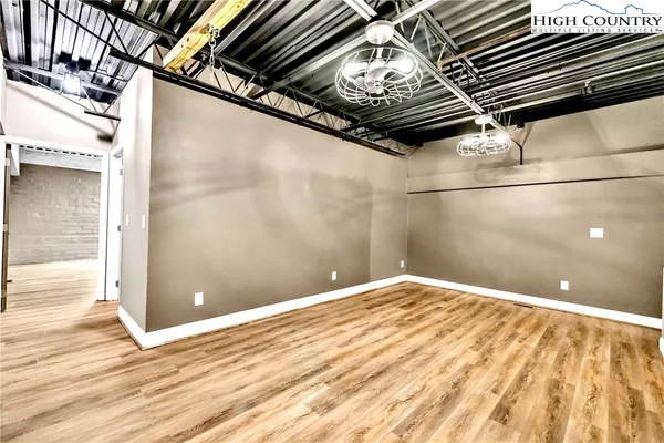 a view of wooden floor