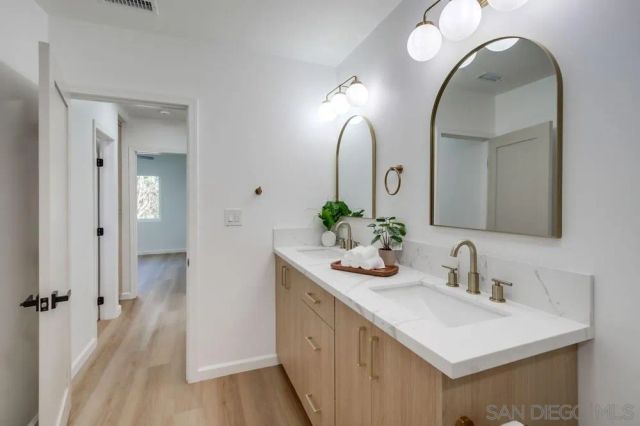 a view of a small space