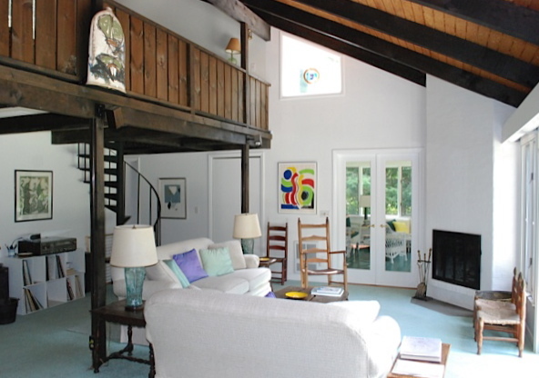 12 Old Tree Farm Road Stockbridge, MA 01266 - Photo 4 of 18 a living room with furniture and a fireplace