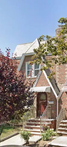 a view of a house with a porch