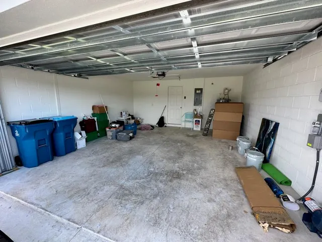a view of storage and utility room