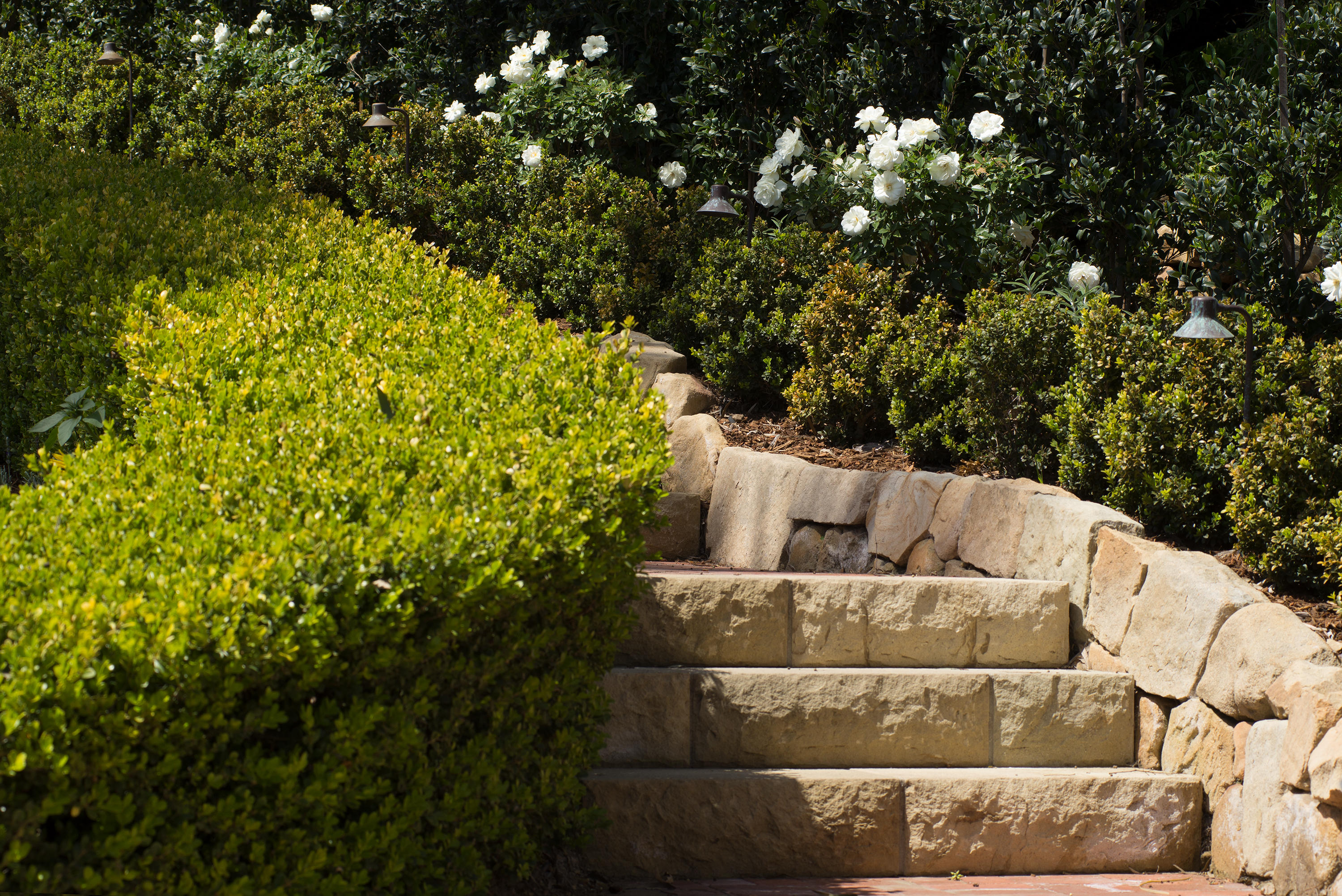 817 Moreno Road Santa Barbara, CA 93103 - Photo 37 of 38 Stone Steps to Entry
