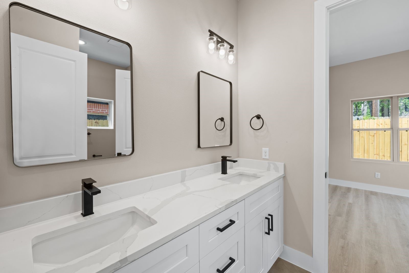 20023 Venetto Street Cir Spring Spring, TX 77388 - Photo 14 of 28 a bathroom with a sink and a mirror