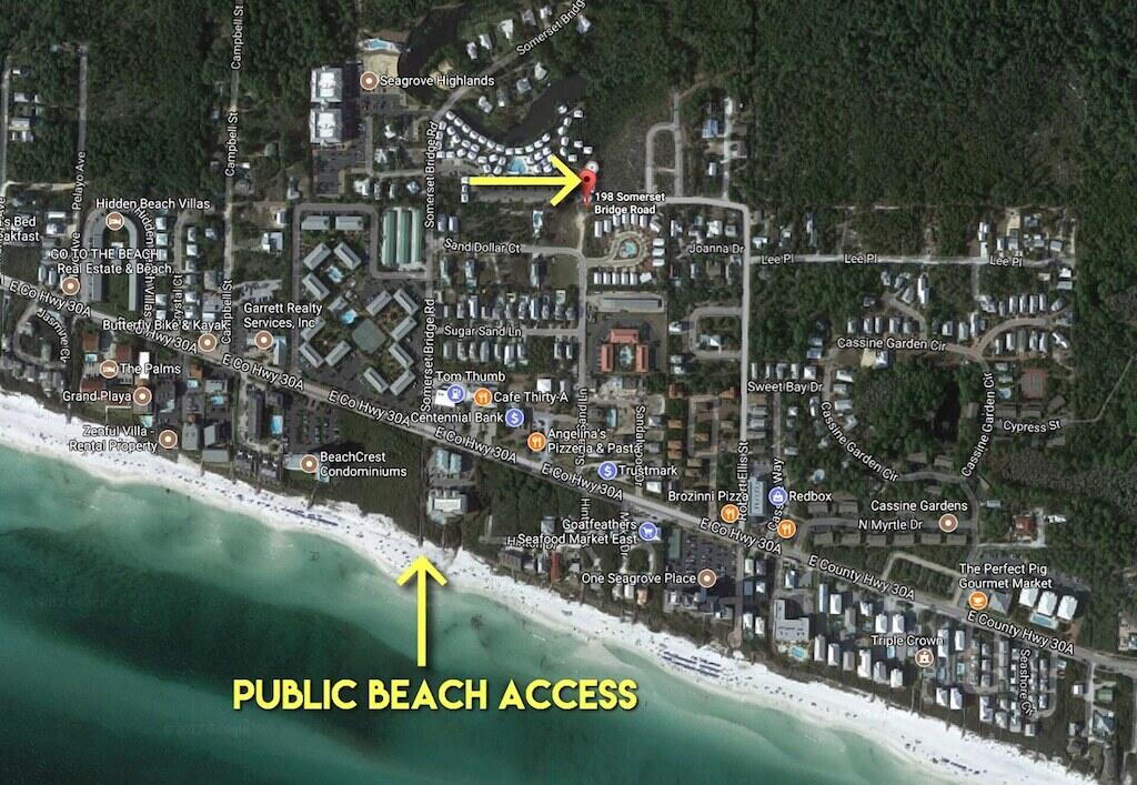 198 Somerset Bridge Road, Unit 129 Santa Rosa Beach, FL 32459 - Photo 18 of 19 a view of swimming pool with a yard