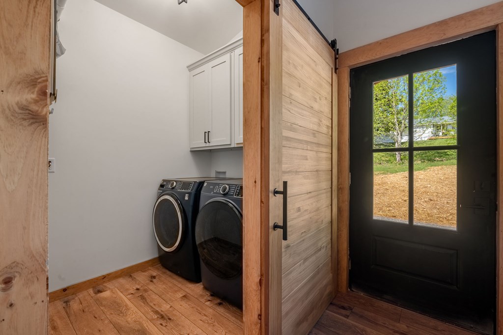 168 Ewing Street Blue Ridge, GA 30513 - Photo 22 of 46 a utility room with dryer and washer