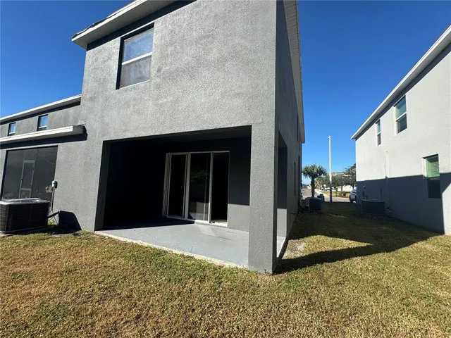 a view of a entryway door front of house