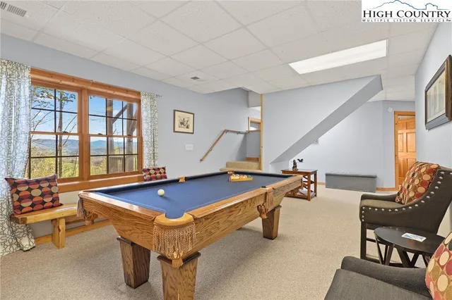 a room with furniture and window