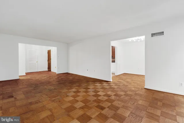 a view of empty room