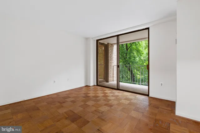 a view of empty room