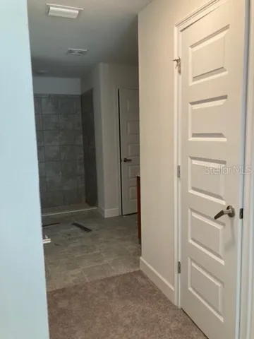 a view of closet area