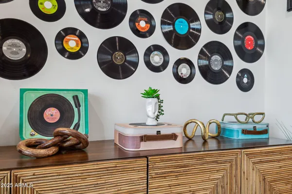 a view of living room with furniture