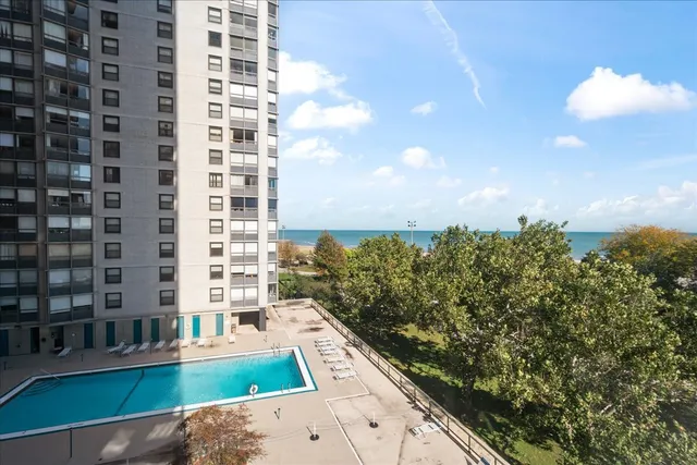 city view with tall buildings