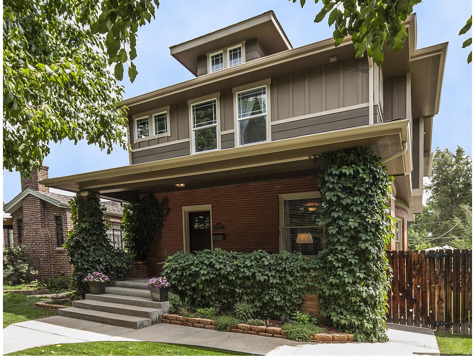 front view of a house