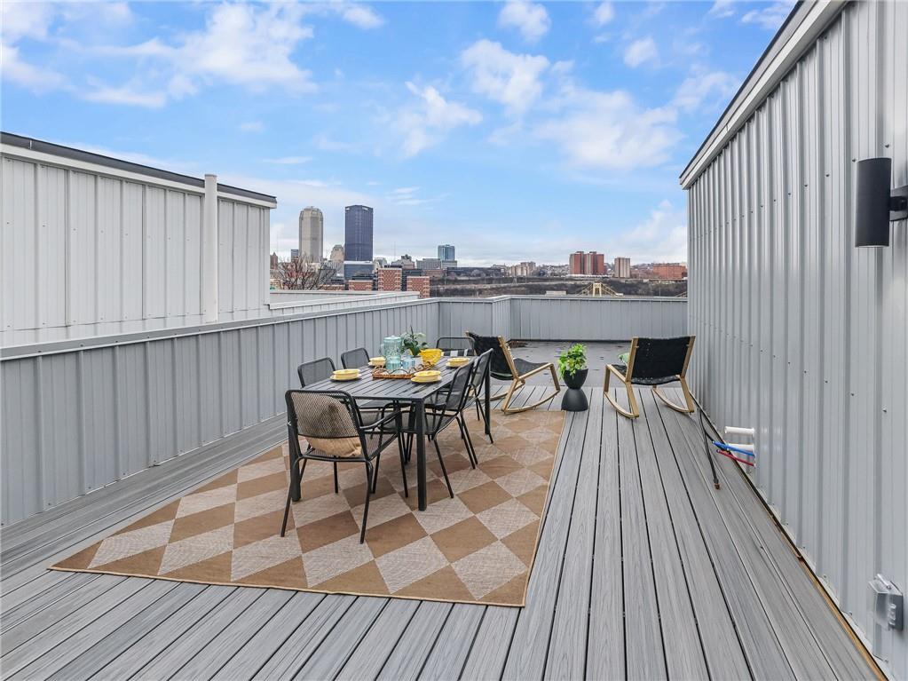 622 Windom Street Pittsburgh, PA 15203 - Photo 15 of 26 Plumbed for an outdoor kitchen. PARTY TIME!