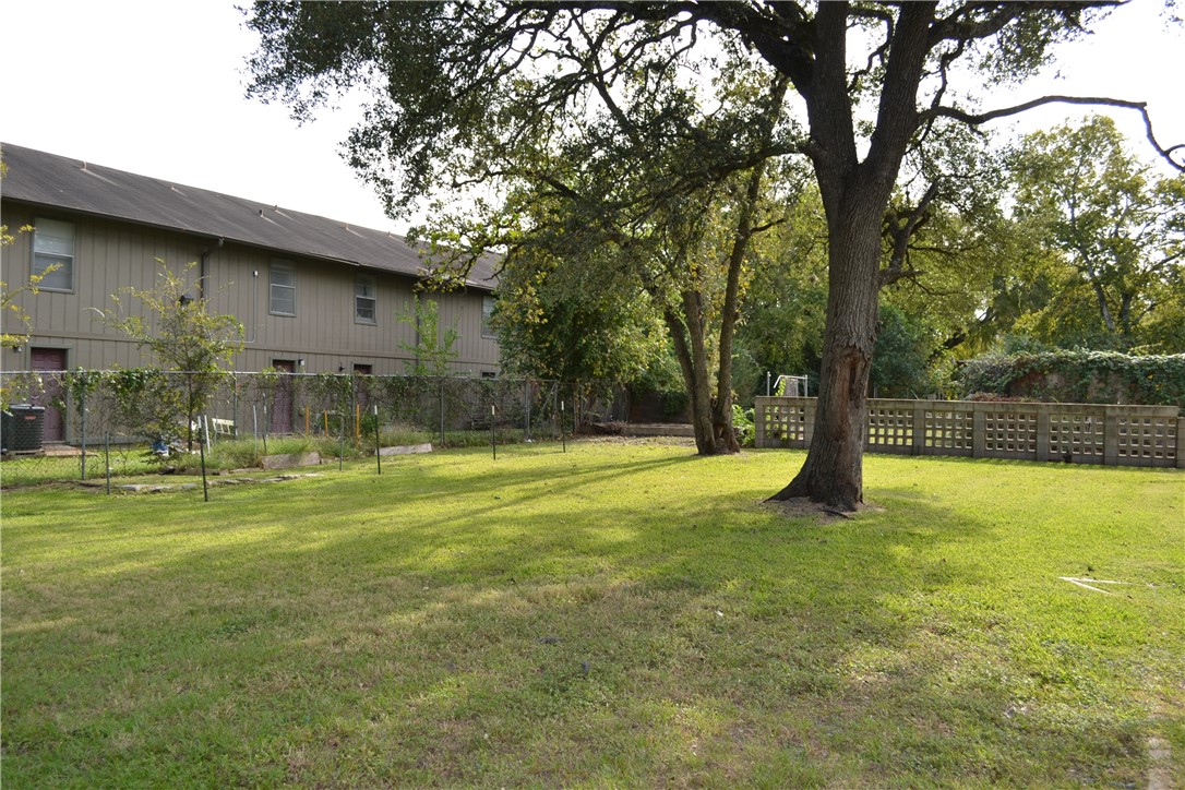 505 Foch Street Bryan, TX 77801 - Photo 15 of 17 View of yard