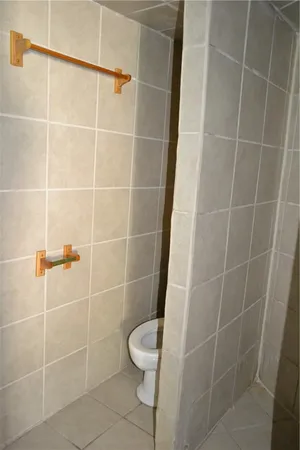 a bathroom with a toilet