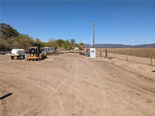 a view of a road with a roof deck