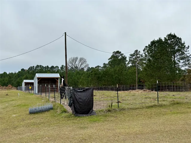 a swimming pool with a yard
