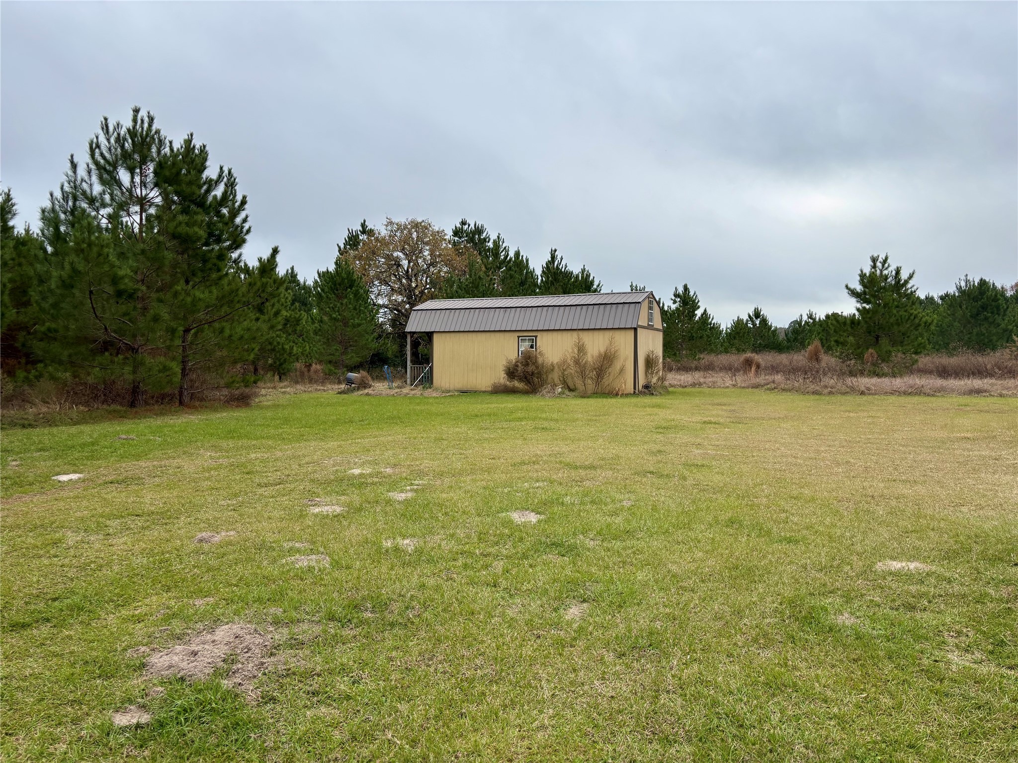 707 Bill Rasbeary Road Groveton, TX 75845 - Photo 18 of 48 a view of a lake with a big yard