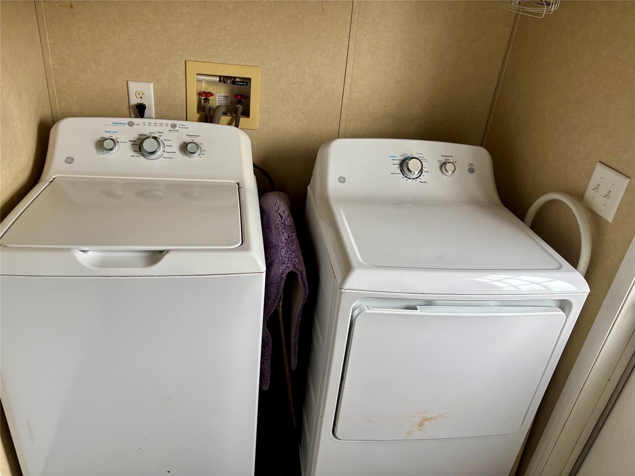 707 Bill Rasbeary Road Groveton, TX 75845 - Photo 48 of 48 a utility room with dryer and washer
