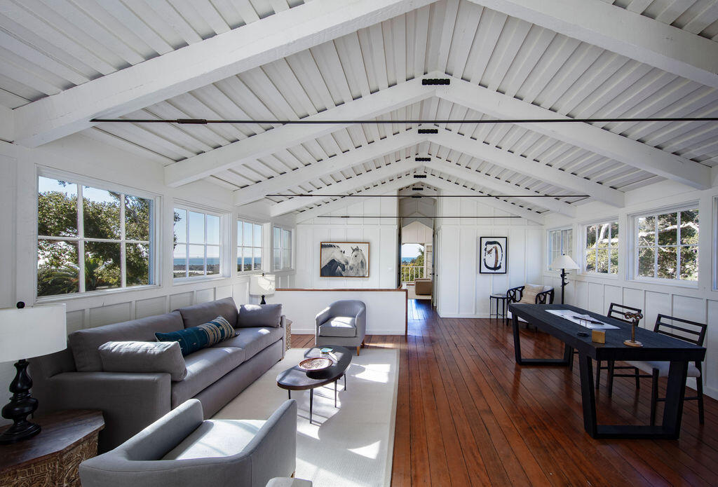 1835 Santa Monica Road Carpinteria, CA 93013 - Photo 16 of 31 a living room with furniture and wooden floor
