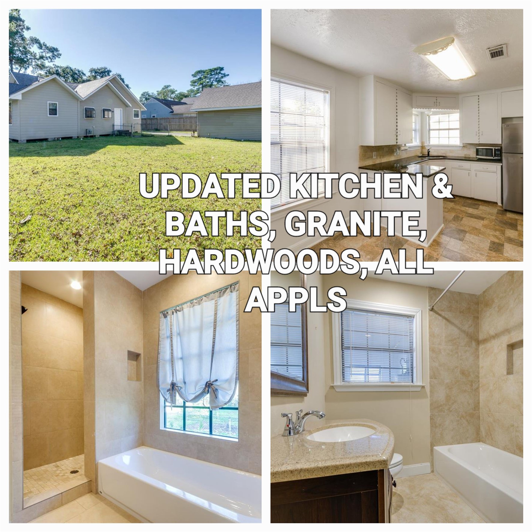 236 West 31st Street Houston, TX 77018 - Photo 2 of 36 Big backyard. Garage, 2 updated Baths, updated kitchen