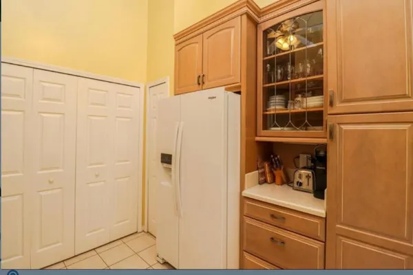 a view of a closet area