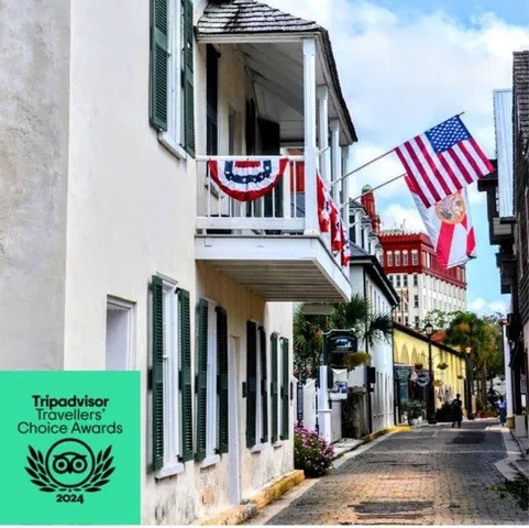 a view of water fountain in front of building