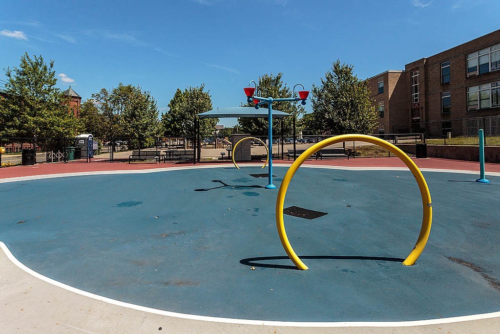 17 Ash Street Waltham, MA 02453 - Photo 29 of 32 a swimming pool with some trees in the background