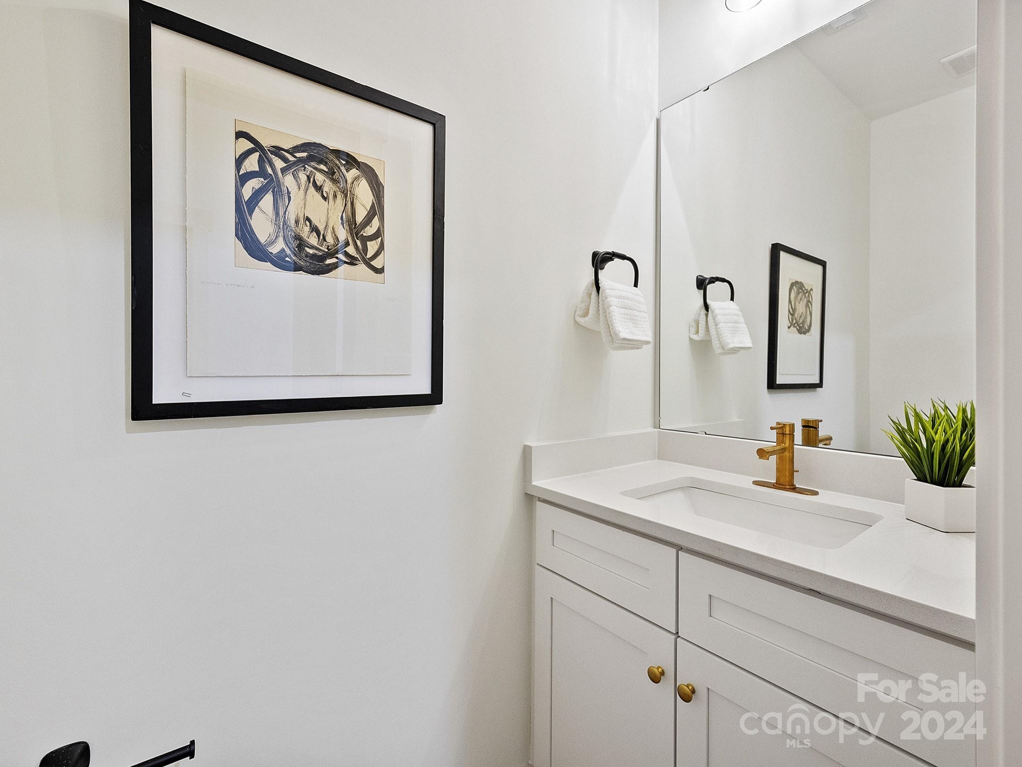 1438 Edgefield Road York, SC 29745 - Photo 15 of 36 a bathroom with a sink and a mirror