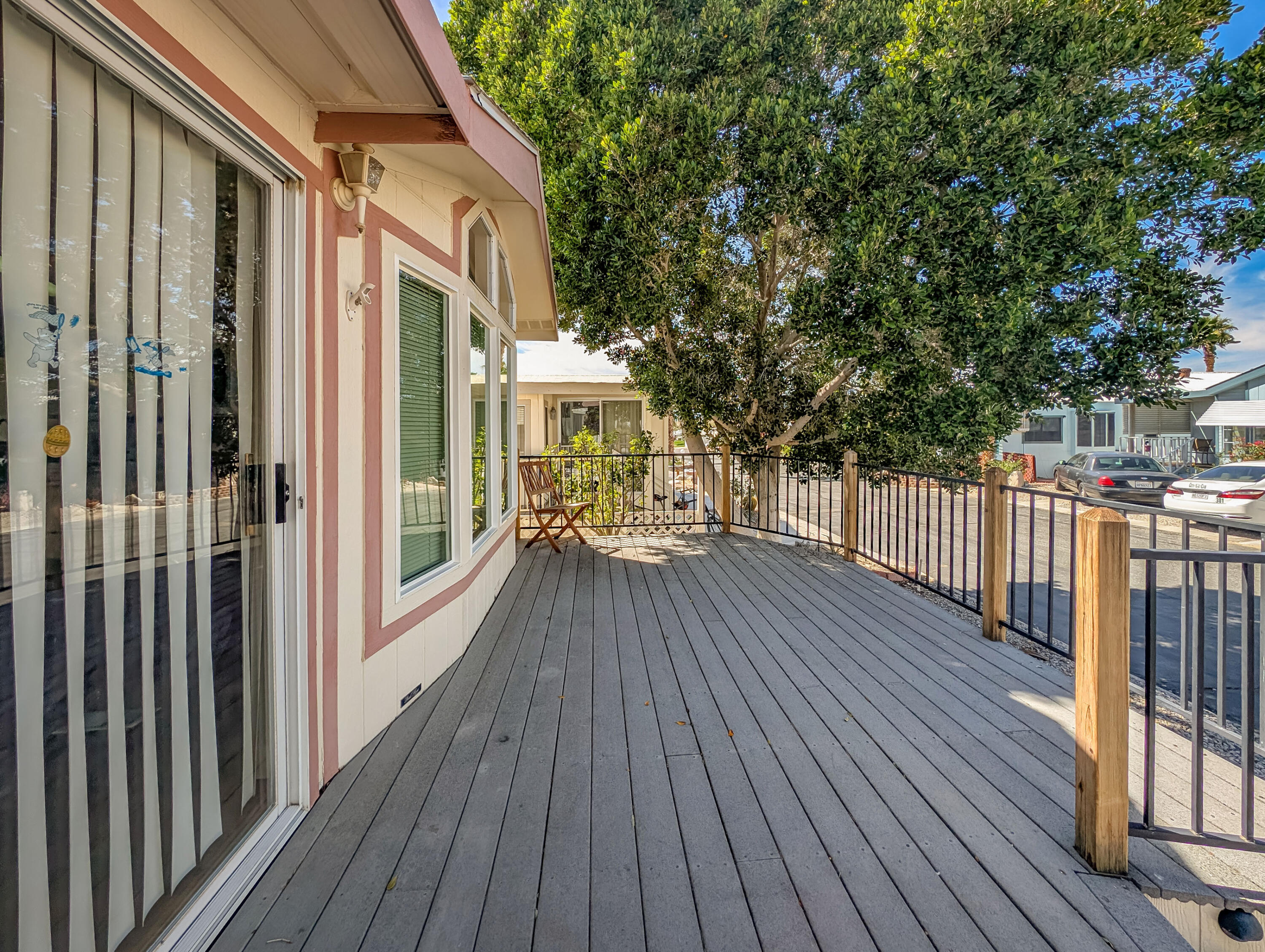 70200 Dillon Road, Unit 119 Desert Hot Springs, CA 92241 - Photo 4 of 31 Front Deck