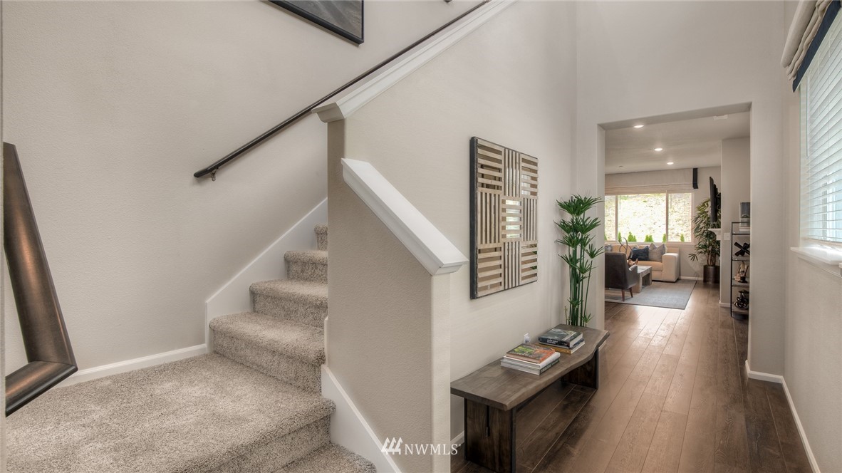 1376 Baker Hts Loop Bremerton, WA 98312 - Photo 4 of 19 a view of an entryway with wooden floor