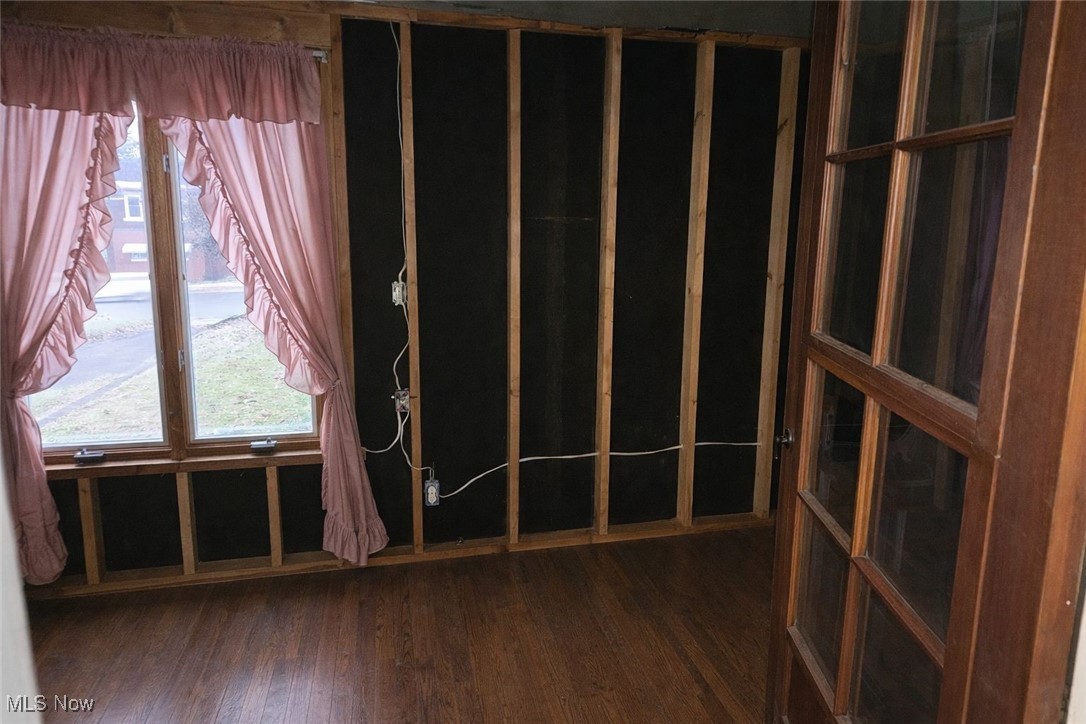 279 Coitsville Road Campbell, OH 44405 - Photo 6 of 20 Misc room featuring dark wood-type flooring
