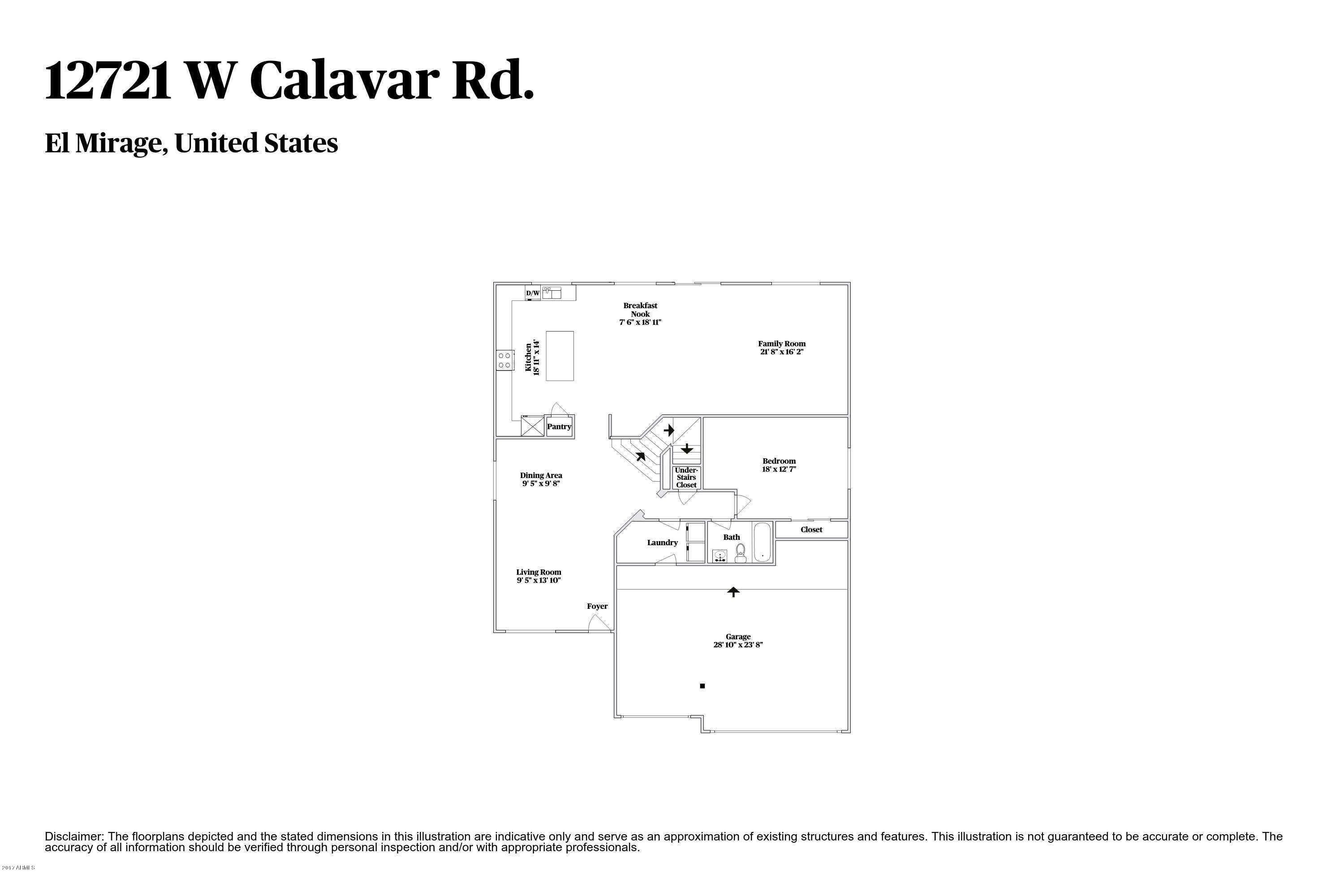 12721 West Calavar Road El Mirage, AZ 85335 - Photo 2 of 32 Main Floor (8)