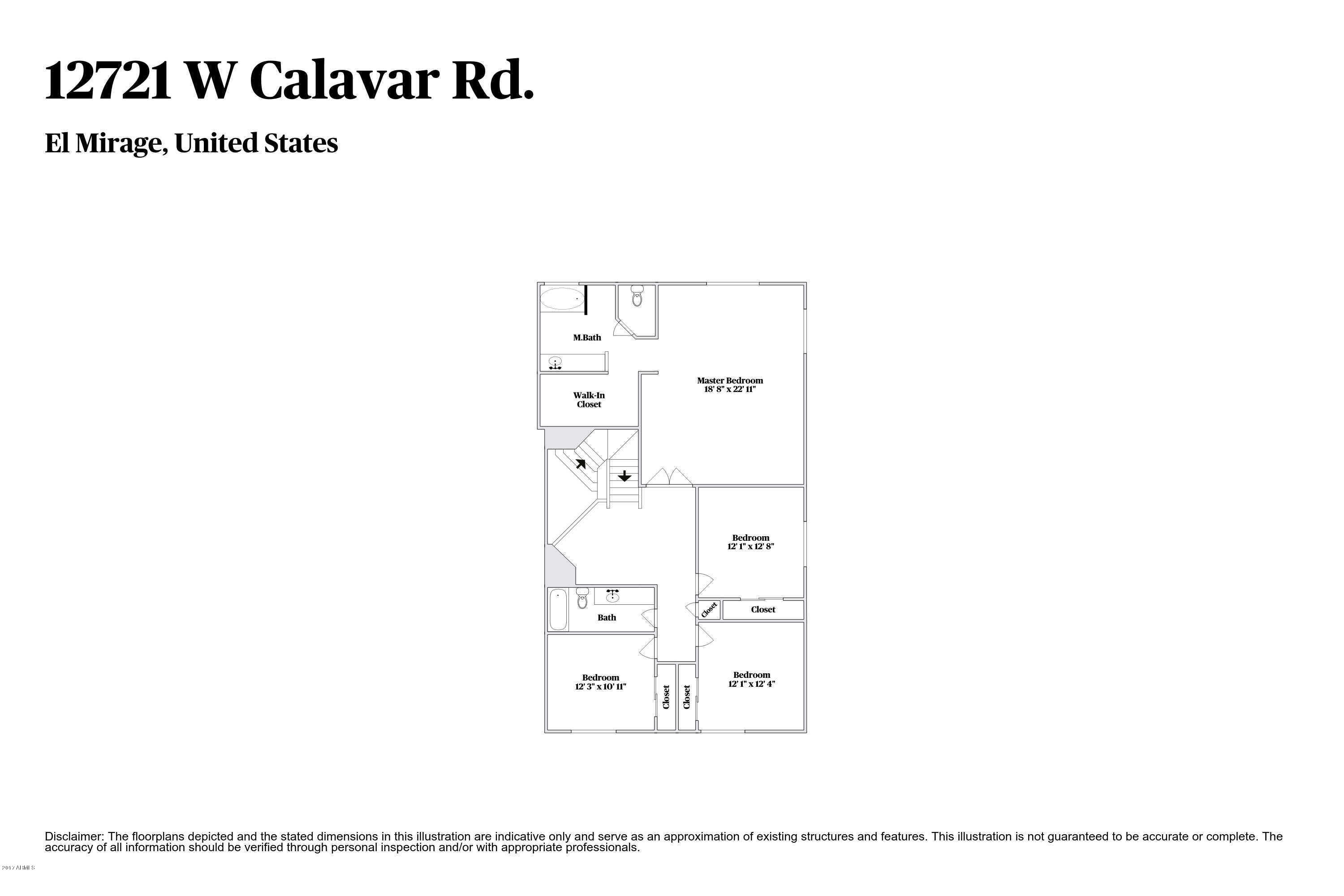 12721 West Calavar Road El Mirage, AZ 85335 - Photo 3 of 32 Upper Floor (2)