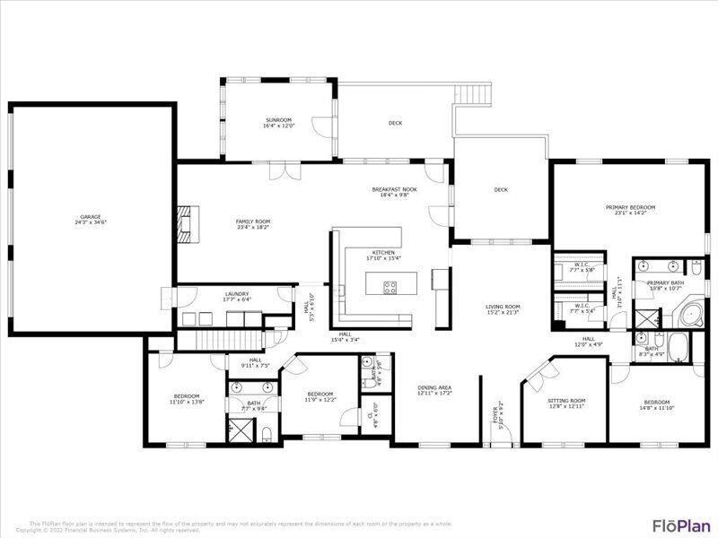 2780 New Ridge Road Elliston, VA 24087 - Photo 3 of 74 01-by_floor_with_dimensions_jpg_1