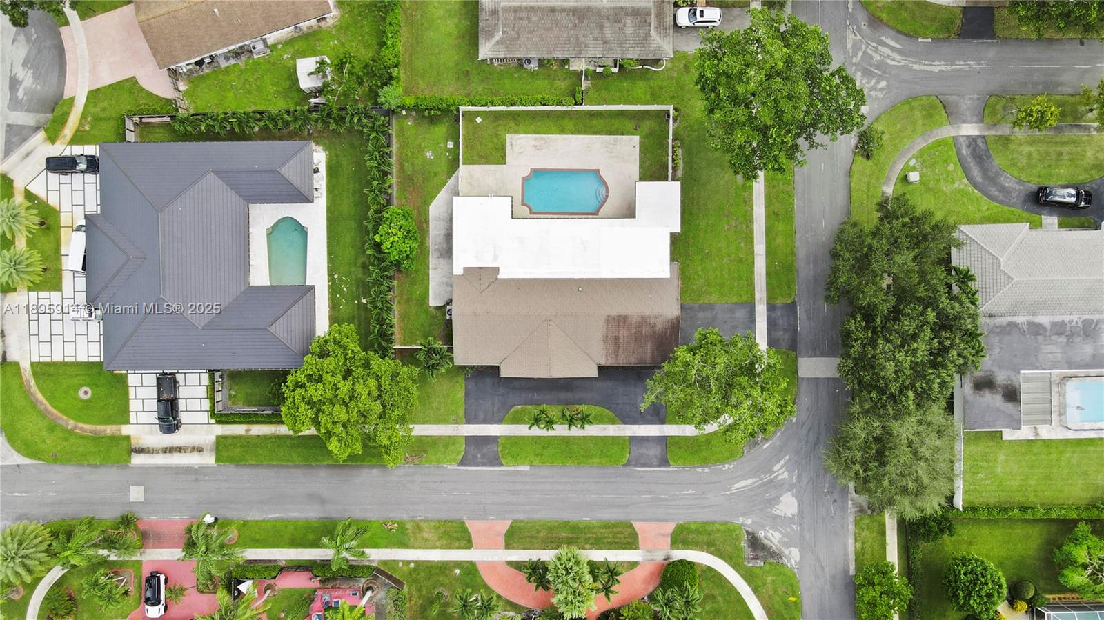 6150 Southwest 7th Street Plantation, FL 33317 - Photo 47 of 50 an aerial view of a house