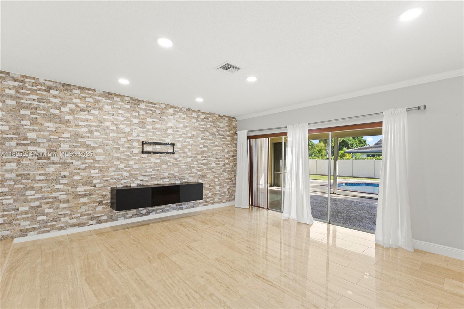 6150 Southwest 7th Street Plantation, FL 33317 - Photo 10 of 50 a view of empty room with front door