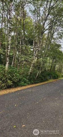 a view of a porch in the backyard