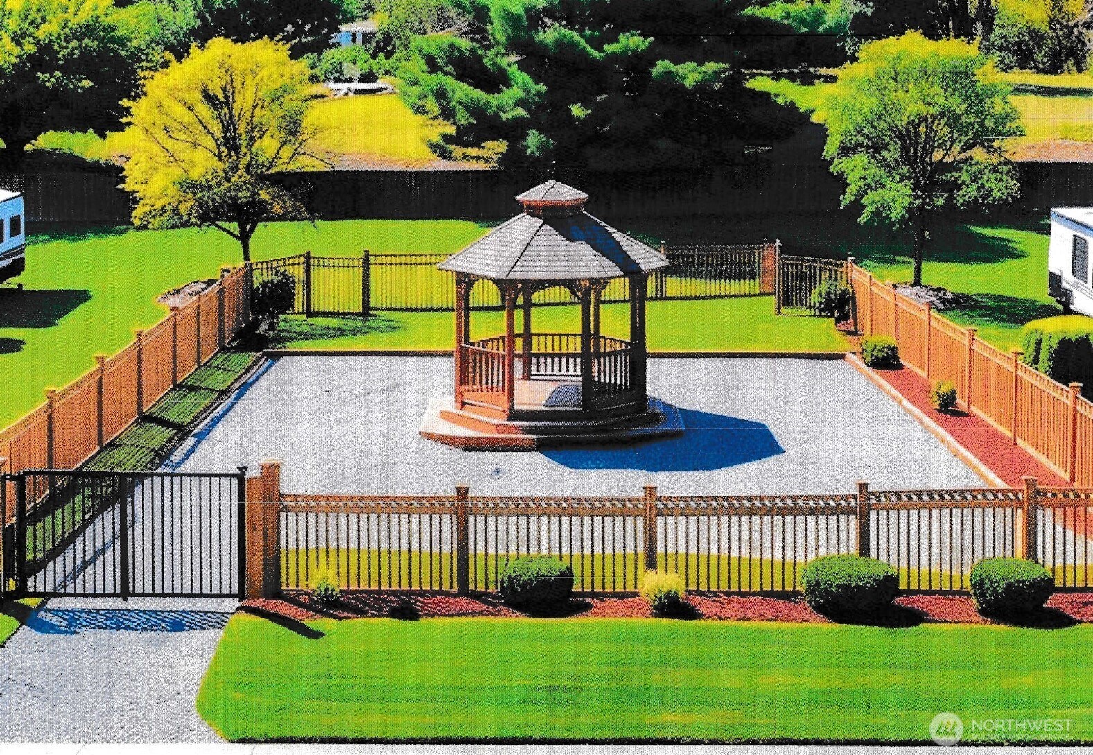 12 Chabot Road Copalis Beach, WA 98535 - Photo 13 of 18 a view of a porch in the backyard