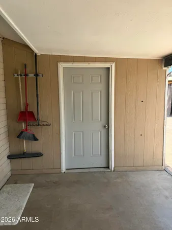 a view of entrance front of the house