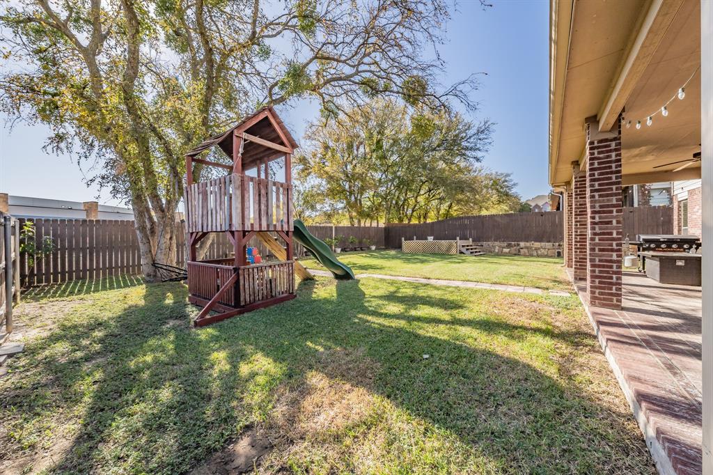 5112 Leeray Road Fort Worth, TX 76244 - Photo 31 of 34 a view of a house with a yard