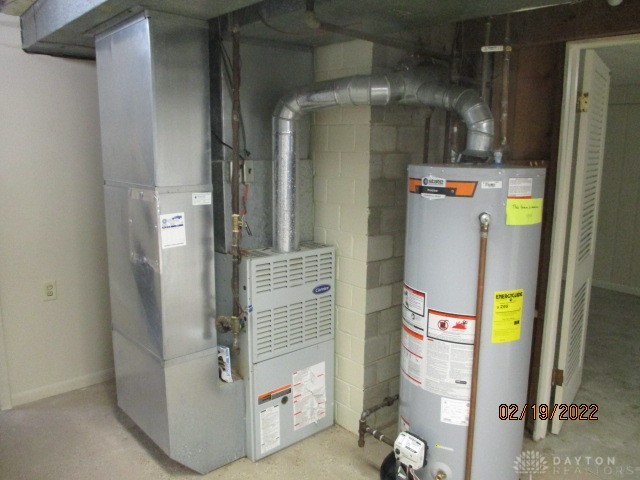 331 West Rahn Road Dayton, OH 45429 - Photo 20 of 21 Furnace and hot water tank