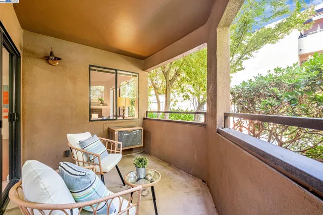 a room with furniture and a window