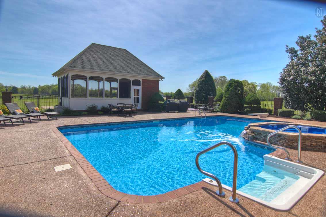 2305 Armstrong Valley Road Murfreesboro, TN 37128 - Photo 20 of 27 a swimming pool with outdoor seating and yard