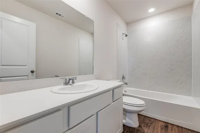 a backyard of a house