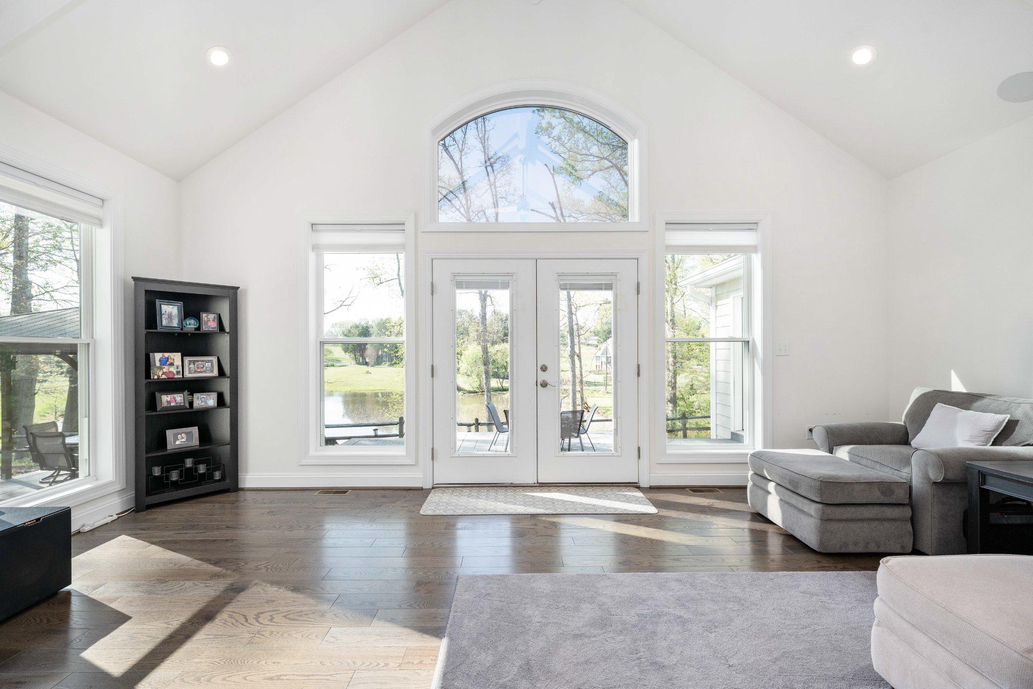 5699 Red Brick Road Warrenton, VA 20187 - Photo 13 of 35 Family Room with view of Pond