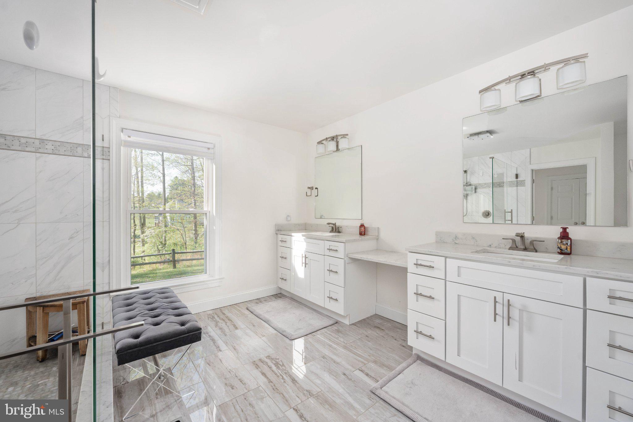 5699 Red Brick Road Warrenton, VA 20187 - Photo 22 of 35 Bright and airy modern bathroom retreat.